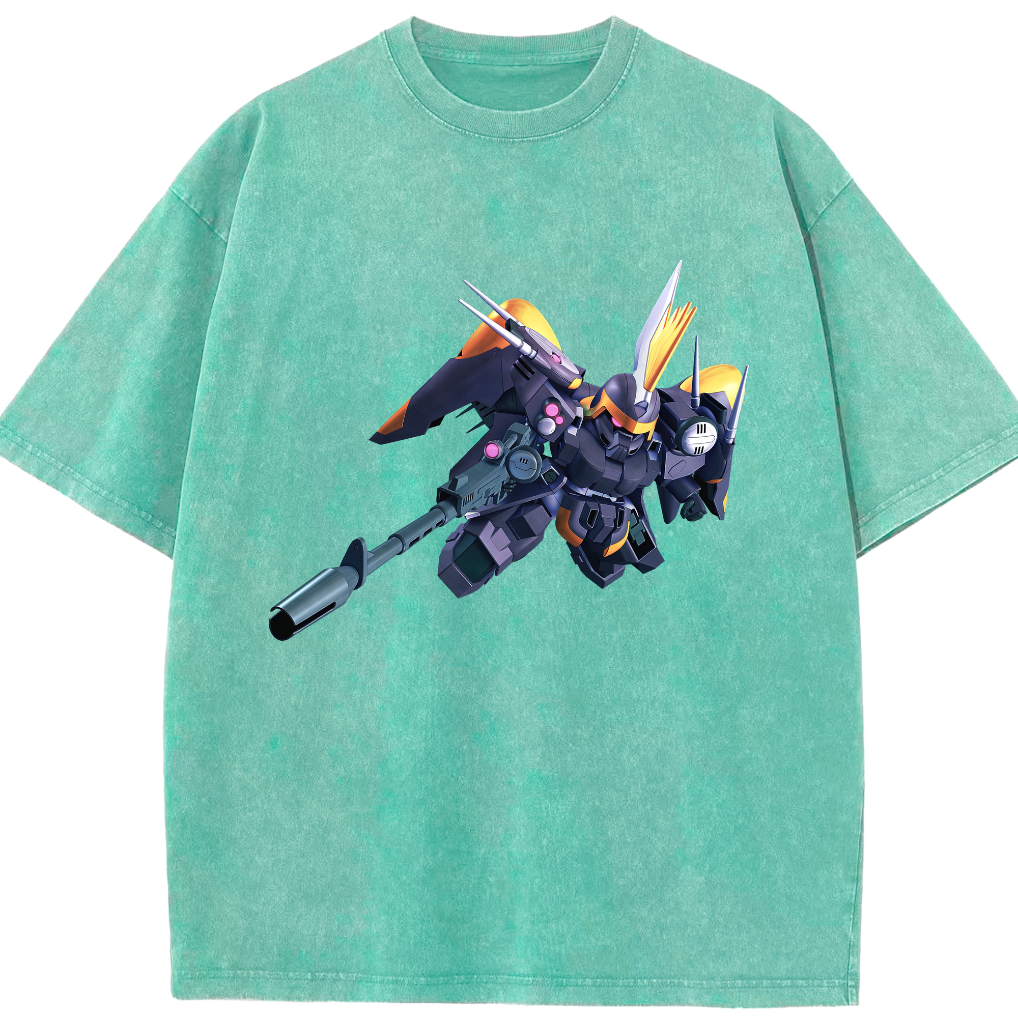 （画像用） 機動戦士ガンダム Mobile Suit Gundam 綿100% ヴィンテージ風 半袖Tシャツ（フロントプリント）